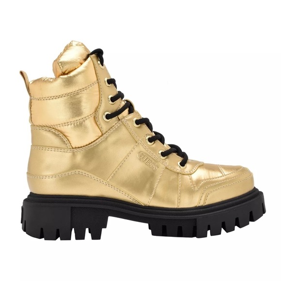 NWT GUESS Women’s Tisley Combat Booties - Picture 6 of 8